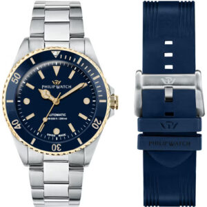 Philip Watch Caribe Diving Gold Blue